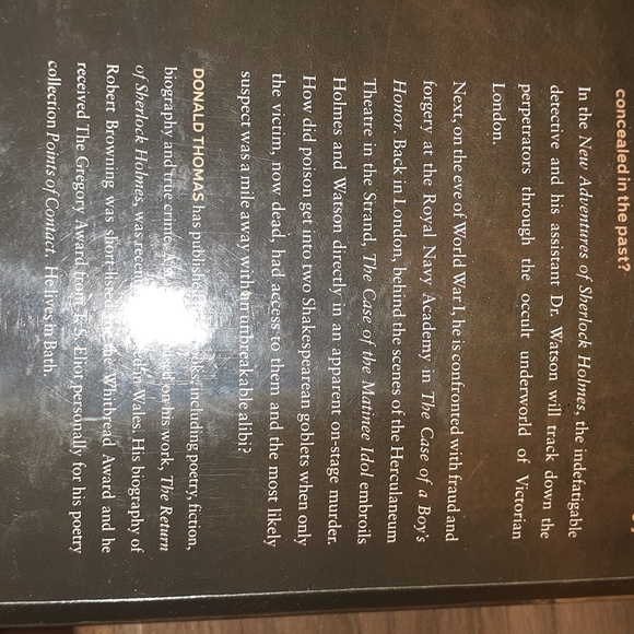 2 for $10 The New Adventures of Sherlock Holmes by Donald Thomas - Picture 4 of 4